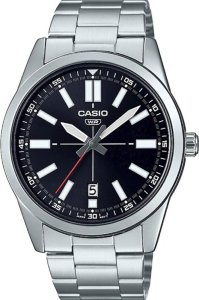 Zegarek Casio Zegarek Męski Casio COLLECTION Czarny Srebrzysty ( 41 mm) 1