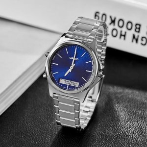 Zegarek Casio Zegarek Męski Casio COLLECTION Srebrzysty ( 41,5 mm) 3