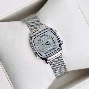 Zegarek Casio Zegarek Damski Casio VINTAGE GENT SILVER MESH ( 25 mm) 2