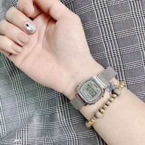 Zegarek Casio Zegarek Damski Casio VINTAGE GENT SILVER MESH ( 25 mm) 6