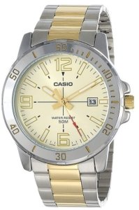 Zegarek Casio Zegarek Męski Casio DIVER Czarny ( 45 mm) 1