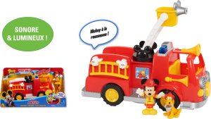 Captain Marvel Wóz Strażacki Captain Marvel Mickey Fire Truck z dźwiękiem Światło LED 1