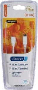 Kabel USB Vivanco USB-C - micro-B Biały (45285) 2