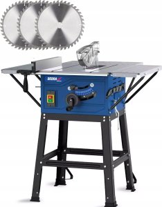 Pilarka tarczowa Dedra Pilarka do drewna 2000W, tarcza do drewna 24T, 40T, 60T 3