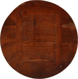 vidaXL Blat stołu, 90x3,8 cm, okrągły, lite drewno z odzysku 5