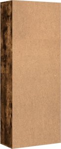 vidaXL vidaXL Wysoka szafka, przydymiony dąb, 70x35x180 cm 5