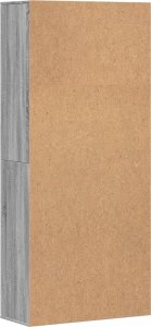 vidaXL vidaXL Wysoka szafka, szary dąb sonoma, 80x35x180 cm 5