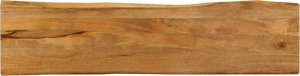 vidaXL vidaXL Blat stołu, 180x40x2,5 cm, naturalna krawędź, lite drewno mango 1