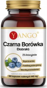 Yango Yango Czarna borówka ekstrakt 350 mg - 100 kapsułek 1