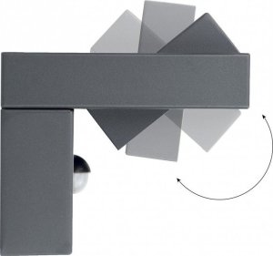 Naświetlacz SU-MA Lampa nad garaż z czujnikiem ruchu i zmierzchu - naświetlacz 3