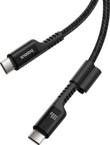 Kabel USB Baseus USB-C - USB-C 1 m Srebrny (P10320203111-00) 4