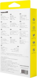 Kabel USB Baseus USB-C - USB-C 1 m Srebrny (P10320203111-00) 6