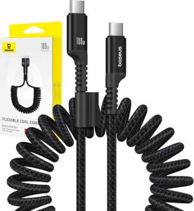 Kabel USB Baseus USB-C - USB-C 1 m Srebrny (P10320203111-00) 7