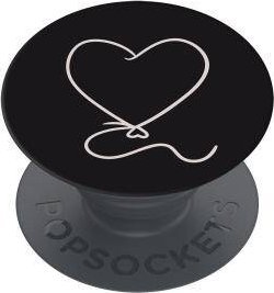 Podstawka PopSockets Uchwyt i podstawa do smartfona POPSOCKETS Heart Balloon w kolorze czarnym standard 1