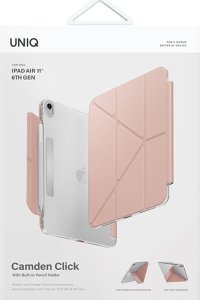 Etui na tablet Uniq etui Camden Click iPad Air 11" (2024) różowy/blush pink 10