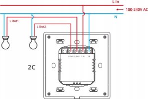 Sonoff Inteligentny dotykowy przełącznik ścienny Wi-Fi Sonoff TX T5 3C (3-kanałowy) 12