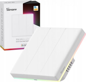 Sonoff Inteligentny dotykowy przełącznik ścienny Wi-Fi Sonoff TX T5 3C (3-kanałowy) 6