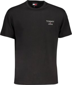 Tommy Hilfiger MĘSKI T-SHIRT Z KRÓTKIM RĘKAWEM TOMMY HILFIGER CZARNY M 1