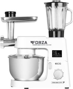 Robot kuchenny ECG Food processor ECG FORZA 5500 Giorno Bianco 1