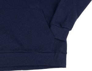 Under Armour Bluza z kapturem kangurka męska Rival Fleece Hoodie granatowa 1379757 410 M 6