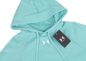 Under Armour Bluza męska Under Armour Rival Fleece Hoodie miętowa 1379757 482 S 5