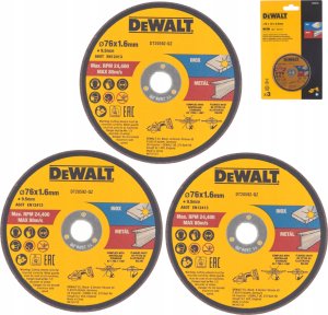 Dewalt DEWALT TARCZA METAL  76x1,6mm DO DCS438 1