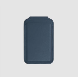 Satechi Portfel z funkcją podstawki Leather Wallet Stand MagSafe do iPhone'a (blue) 4