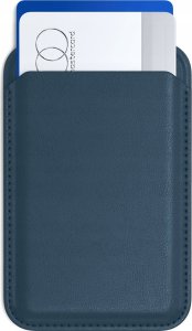 Satechi Portfel z funkcją podstawki Leather Wallet Stand MagSafe do iPhone'a (blue) 10
