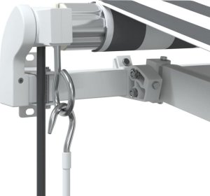 vidaXL vidaXL Automatyczna markiza, antracytowo-biała, 350x250 cm 6