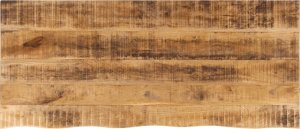 vidaXL vidaXL Blat stołu, 140x60x2,5 cm, naturalna krawędź, drewno mango 1