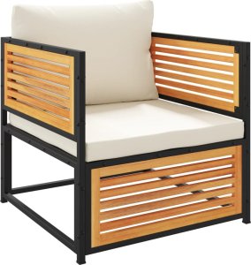 vidaXL vidaXL 5-cz. zestaw wypoczynkowy do ogrodu, z poduszkami, akacjowy 4