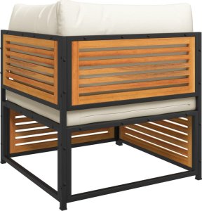 vidaXL vidaXL 5-cz. zestaw wypoczynkowy do ogrodu, z poduszkami, akacjowy 7