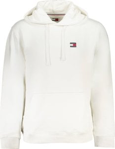 Tommy Hilfiger BIAŁA BLUZA MĘSKA TOMMY HILFIGER BEZ ZAMKA M 1