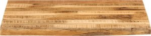 vidaXL Blat stołu, 80x80x2,5cm, surowe drewno mango 3