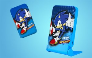 Powerbank OTL Powerbank magnetyczny OTL 5000 mAh, USB-C 15W, Sonic The Hedgehog ze stojakiem (niebieski) 9