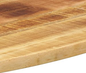 vidaXL Blat stołu, 110x40x2,5 cm, owalny, lite drewno mango 6