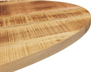 vidaXL Blat stołu, 110x40x2,5 cm, owalny, lite drewno mango 7