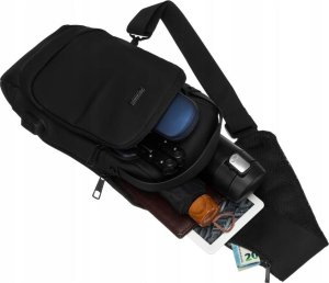 Peterson Saszetka na ramię z portem USB - Peterson NoSize 13