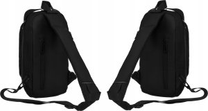 Peterson Solidny plecak-saszetka na ramię z portem USB - Peterson NoSize 14