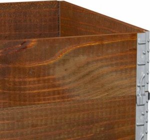 vidaXL vidaXL Nadstawki paletowe, 3 szt., 120x80 cm, drewno sosnowe 14