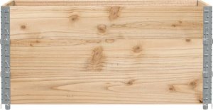 vidaXL vidaXL Nadstawki paletowe, 3 szt., 120x80 cm, drewno sosnowe 3
