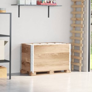 vidaXL vidaXL Nadstawki paletowe, 3 szt., 100x50 cm, drewno sosnowe 1
