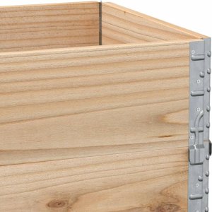 vidaXL vidaXL Nadstawki paletowe, 3 szt., 100x50 cm, drewno sosnowe 7