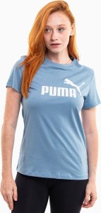 Puma Koszulka damska Puma ESS Logo Tee niebieska 586775 20 S 1