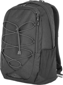 4f Plecak sportowy szkolny miejski 4F U275 głęboka czerń 4FWSS24ABACU275 20S 2