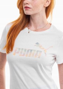 Puma Koszulka damska Puma ESS  Summer Daze Tee biała 679921 02 M 3