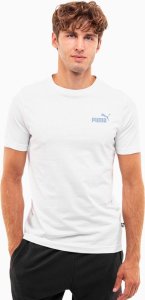 Puma Koszulka męska Puma ESS Small Logo Tee biała 586669 35 L 1