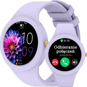 Smartwatch Gravity Zegarek damski SMARTWATCH GRAVITY GT14-2 purple 1