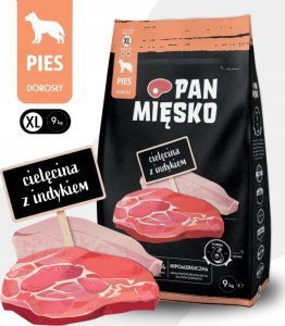 Pan Mięsko XL Indyk 9 kg 11