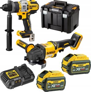 Zestaw elektronarzędzi Dewalt DEWALT.COMBO KIT 18V DCK2016T2T (DCD999 + DCG418) 2x6.0Ah 1